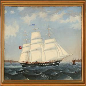 SHOREY Terence,Ship portrait of the English barque MacLeod,Bruun Rasmussen DK 2009-11-30