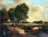 SHORT Obadiah 1803-1886,Extensive Landscape,1833,Keys GB 2014-03-14