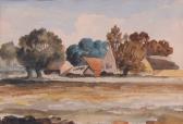 SHORT Obadiah 1803-1886,Landscape with farm buildings,Lacy Scott & Knight GB 2017-09-09