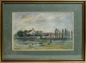 SHORT Richard 1841-1916,Attending the village pond,Anderson & Garland GB 2022-02-20