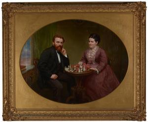 SHORTER Edward Swift 1900,The Chess Players,1872,Anderson & Garland GB 2020-07-15