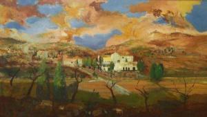 Shortland Dorothy 1908-1989,Catalunyan Landscape,Keys GB 2010-08-06