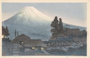 SHOTEI Hiroaki 1871-1944,Fuji From Mizukubo,Eldred's US 2015-08-25