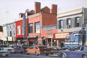 SHOWALTER Charles E 1932,Georgetown Shopping,1987,Sloans & Kenyon US 2023-07-27