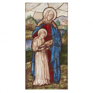 SHRIGLEY & HUNT 1874-1982,St. Anne with Mary as a child,c.1880,Lyon & Turnbull GB 2016-04-06