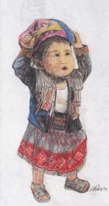 SHUEY FOOK CHIEU 1934,Little Girl,,2001,Henry Butcher MY 2022-07-17