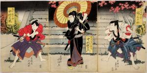 SHUGYOSAI Hokusei,Osaka Yakusha-e,1830,Mallet JP 2009-04-24