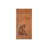 SHUHO Mori 1738-1823,MONKEY AND YOUNG,Sotheby's GB 2002-06-20