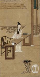 shuhui Wang 1912-1985,Lady Scholar,Christie's GB 2020-07-21