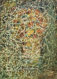 shukri akram 1910-1986,Abstract Composition,1962,Bonhams GB 2015-04-20