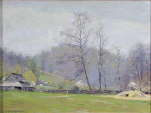 SHULZ Adolph Robert 1869-1963,Spring on the Farm,Wickliff & Associates US 2022-09-17