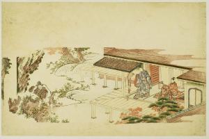 SHUNSEN Katsukawa,Femmes et enfant visitant un jardin de pruniers,Beaussant-Lefèvre 2023-04-06