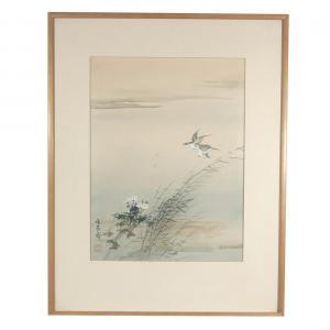 SHUQI ZHANG 1899-1957,Flying Ducks,MICHAANS'S AUCTIONS US 2023-01-20