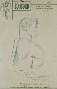 SHUSTER JOE 1914-1992,Superman,1943,Shapiro Auctions US 2014-10-25