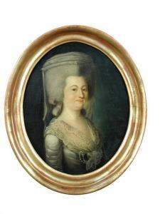 SHUTER william 1771-1798,Portrait of Mrs Kynaston of Oteley,Cheffins GB 2016-09-07
