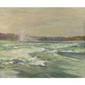 SHUTTLEWORTH Claire 1868-1930,rapids above the falls, niagara,1914,Sotheby's GB 2006-12-12