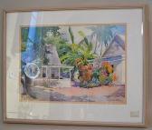 SIBLEY JOANNE 1900-2000,Watering the Plants,Dargate Auction Gallery US 2013-03-16