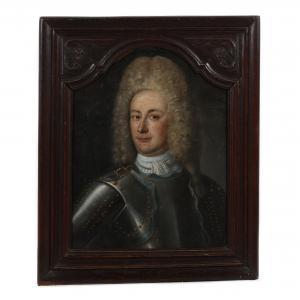 SIBON JOSEPH 1700-1731,Portrait of a Nobleman in Armor,1705,Leland Little US 2021-03-13