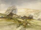SIBSON John 1942,Yorkshire Dales Landscape,Duggleby Stephenson (of York) UK 2019-09-20