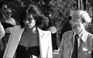 SICCOLI Patrick 1955,Bianca Jagger et Andy Warhol, Paris,1977,Aguttes FR 2013-06-14