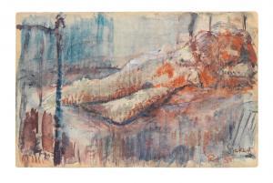 Sickert Walter Richard 1860-1942,Nude on a Bed,1905/6,Bonhams GB 2024-03-27