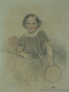 SIDEY Henry 1800-1800,Portrait of Kennett Watkins,1850,International Art Centre NZ 2011-07-14