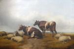 Sidney COOPER Thomas 1803-1902,Cattle and sheep restingand grazing in an extensi,1870,E. P. Deutsch 2007-05-15