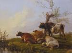 Sidney COOPER Thomas 1803-1902,Cattle in a Landscape,1860,Simon Chorley Art & Antiques GB 2021-11-23