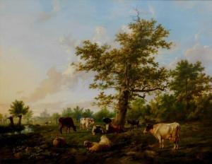 Sidney COOPER Thomas,In the Whitehall Meadows Canterbury,1832,Golding Young & Mawer 2018-08-22