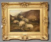 Sidney COOPER Thomas,On the Hills, Sheep Reposing,1868,Hartleys Auctioneers and Valuers 2018-09-05