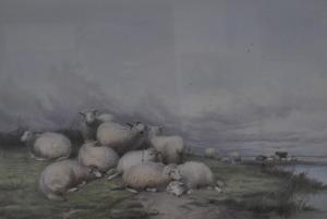Sidney COOPER Thomas 1803-1902,Sheep and Cattle Resting,Gilding's GB 2016-03-08