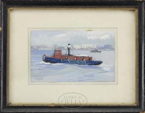 SIDNEY MORAN THOMAS 1800-1900,RIVER TUG,James D. Julia US 2010-08-25