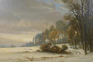 SIEBENEICHLER Klemens,continental rural winter landscape,1978,Crow's Auction Gallery 2023-02-15