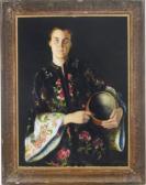 SIEBERT J.O,Woman in a kimono,1916,Christie's GB 2008-06-10