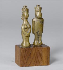 SIEBOLD PIERRE 1925,King and Queen,Galerie Koller CH 2014-03-26