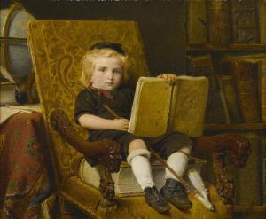 SIEGERT August Friedrich 1820-1883,The young scholar,Bonhams GB 2016-11-02