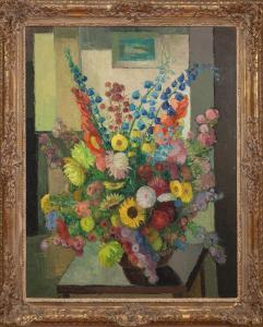 SIEGFRIED Arne 1893-1985,Still Life with Flowers,Stair Galleries US 2016-01-15