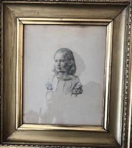 SIEGUMFELDT Hermann Carl 1833-1912,Portrait of a young girl,Bruun Rasmussen DK 2019-08-17