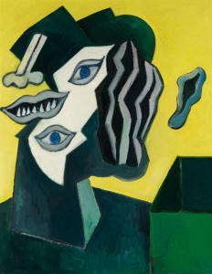 SIERHUIS Jan 1928,Hommage à Picasso,1974,AAG - Art & Antiques Group NL 2023-06-19