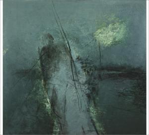 SIEVÄNEN Jaakko 1932,Blue Incident in a Landscape,1962,Hagelstam FI 2008-05-24