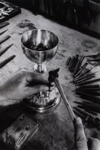 SIEVERS Wolfgang,Craftsman Working On A Chalice At Albion Metalware,1948,Leonard Joel 2019-06-26
