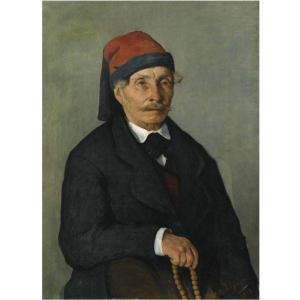 SIGALAS MICHAEL,A MAN FROM HYDRA,1882,Sotheby's GB 2009-11-09