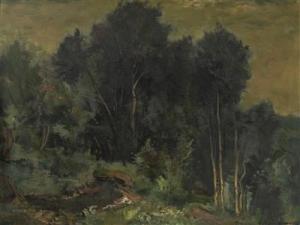 SIGMUND Karel Jan 1897-1959,Forest Landscape with a Brook,Palais Dorotheum AT 2018-09-22