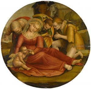 SIGNORELLI FRANCESCO,The Adoration of the Shepherds,16th Century,Sotheby's GB 2021-04-28