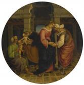 SIGNORELLI FRANCESCO,THE HOLY FAMILY WITH SAINTS JOHN, ELISABETH, AND Z,Sotheby's GB 2013-06-06