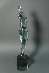 SIGNORELLO Pino 1900-1900,Nudo di donna in vetro grigio.,1944,Il Ponte Casa D'aste Srl IT 2008-12-15