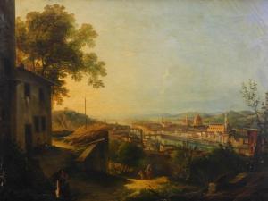 SIGNORINI Giovanni 1808-1864,Florence view,1852,Golding Young & Mawer GB 2018-08-22