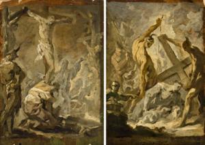 SIGRIST I, Franz Francois 1727-1803,Cristo cade sotto il peso della croce; La,1803,Palais Dorotheum 2007-10-16