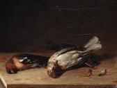 SIGUENZA Joaquin 1825-1902,Still lifes of fallen birds,1855,Bonhams GB 2008-11-18