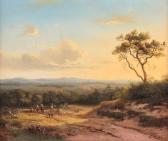 SIJPKENS Ferdinand Hendrik 1813-1860,Landschaft mit Figuren,Von Zengen DE 2018-06-15